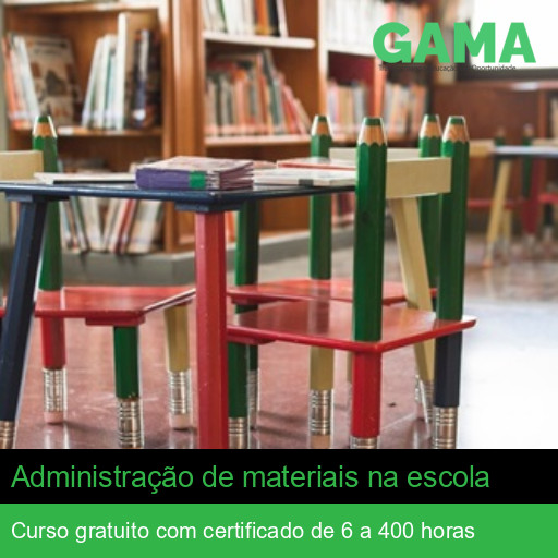 Administração de materiais na escola
